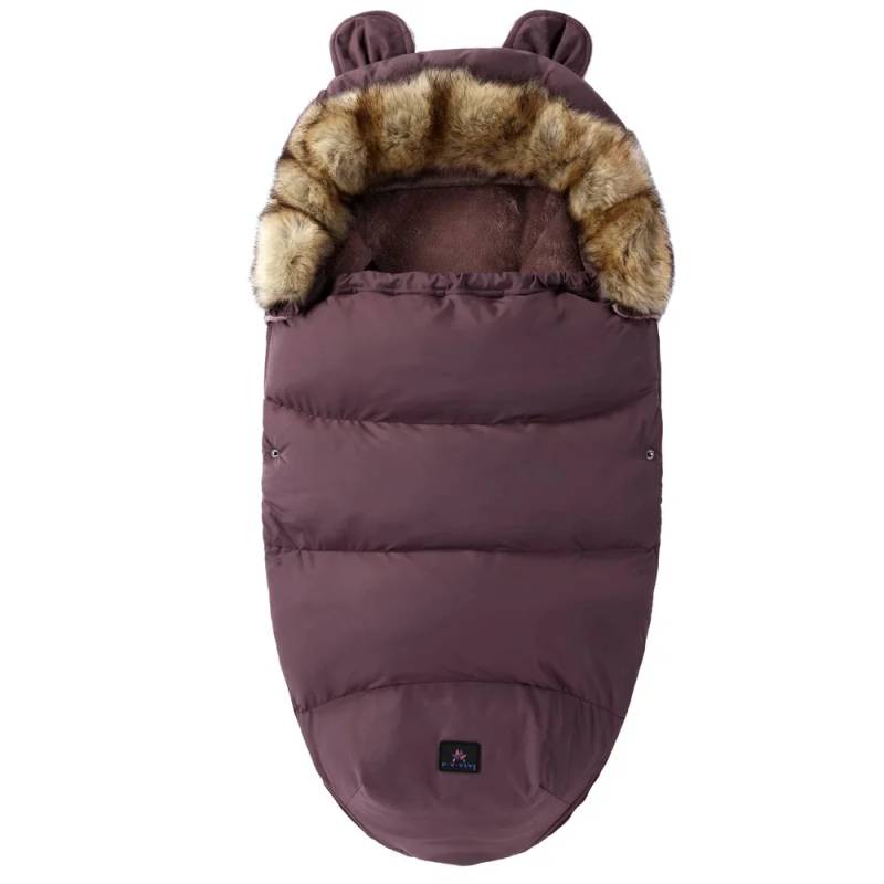 CozyRide – Warm & Gemütlich – Babyschlafsack für den Kinderwagen Braun | Pädagogisches Holzspielzeug CozyRide – Warm & Gemütlich – Babyschlafsack für den Kinderwagen Braun | Pädagogisches Holzspielzeug von Mein Kleines Baby
