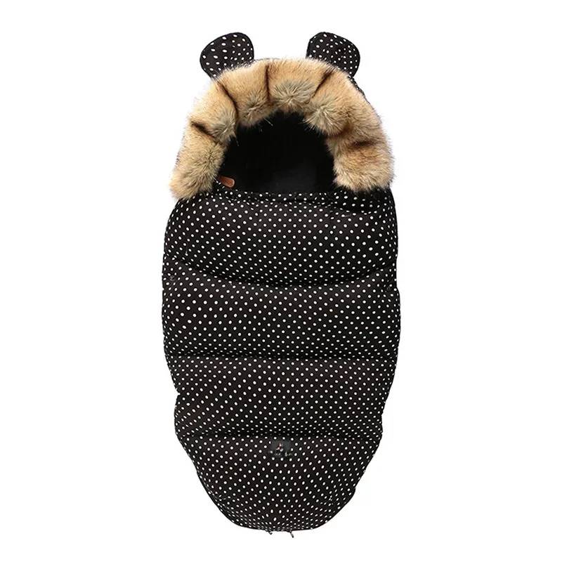 CozyRide – Warm & Gemütlich – Babyschlafsack für den Kinderwagen Polka Punkte | Pädagogisches Holzspielzeug CozyRide – Warm & Gemütlich – Babyschlafsack für den Kinderwagen Polka Punkte | Pädagogisches Holzspielzeug von Mein Kleines Baby