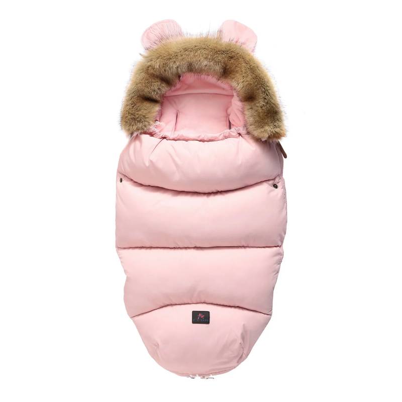 CozyRide – Warm & Gemütlich – Babyschlafsack für den Kinderwagen Rosa | Pädagogisches Holzspielzeug CozyRide – Warm & Gemütlich – Babyschlafsack für den Kinderwagen Rosa | Pädagogisches Holzspielzeug von Mein Kleines Baby