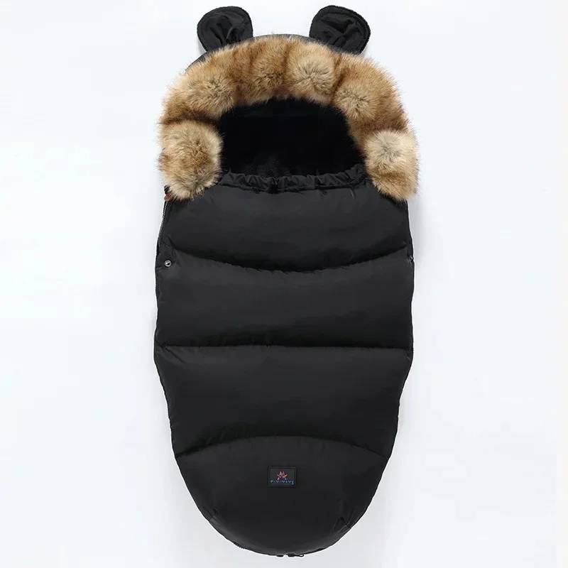 CozyRide – Warm & Gemütlich – Babyschlafsack für den Kinderwagen Schwarz | Pädagogisches Holzspielzeug CozyRide – Warm & Gemütlich – Babyschlafsack für den Kinderwagen Schwarz | Pädagogisches Holzspielzeug von Mein Kleines Baby