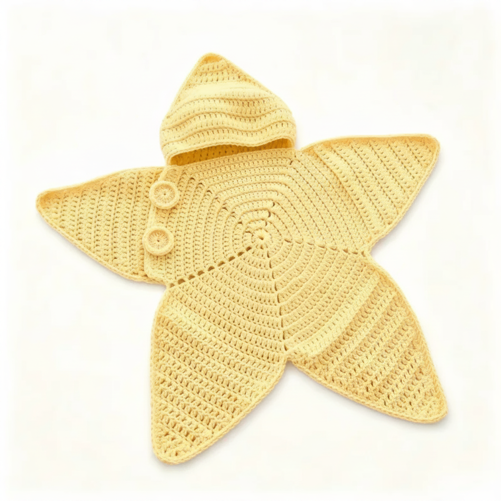 CozyStar – Weich & handgefertigt – Gestrickter Baby-Strampler mit sternförmigem Muster Gelb / 93 (18–24 Monate) | Pädagogisches Holzspielzeug von Mein Kleines Baby