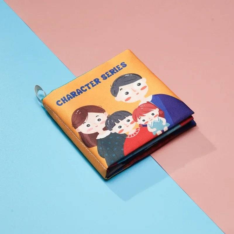 Crinkle Book™ – Knister Spaß - Baby Bilderbuch Die Familie | Pädagogisches Holzspielzeug von Mein Kleines Baby