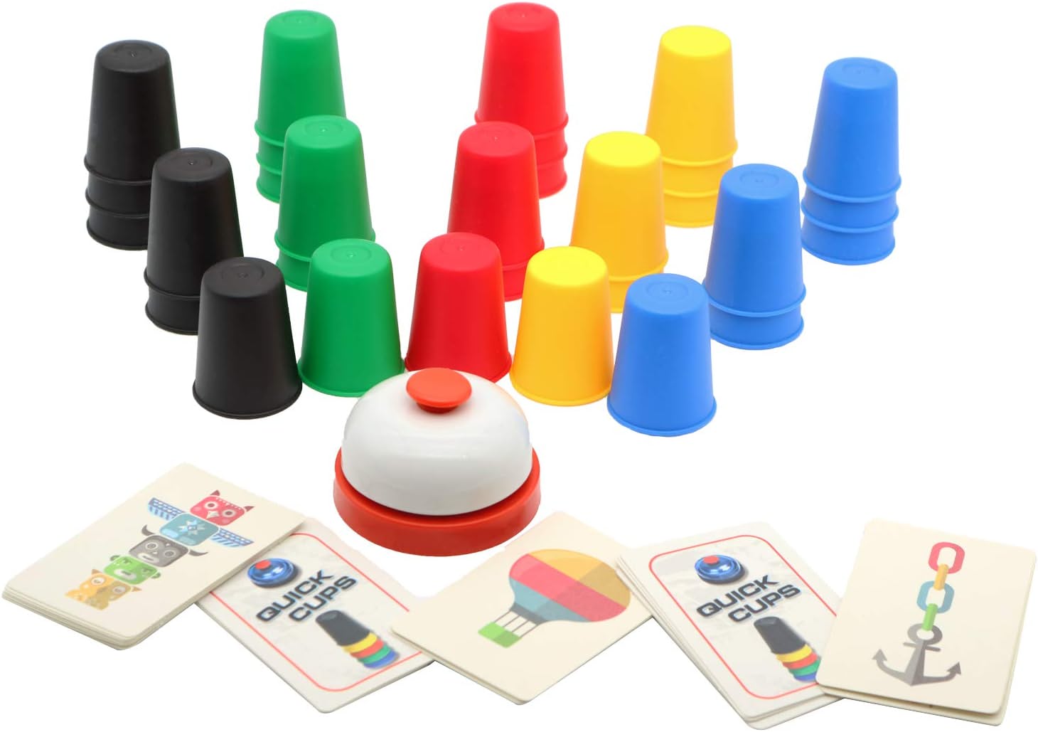 Cup Game™ | Sei der Schnellste beim Stapeln - Stapelspiel | Pädagogisches Holzspielzeug von Mein Kleines Baby