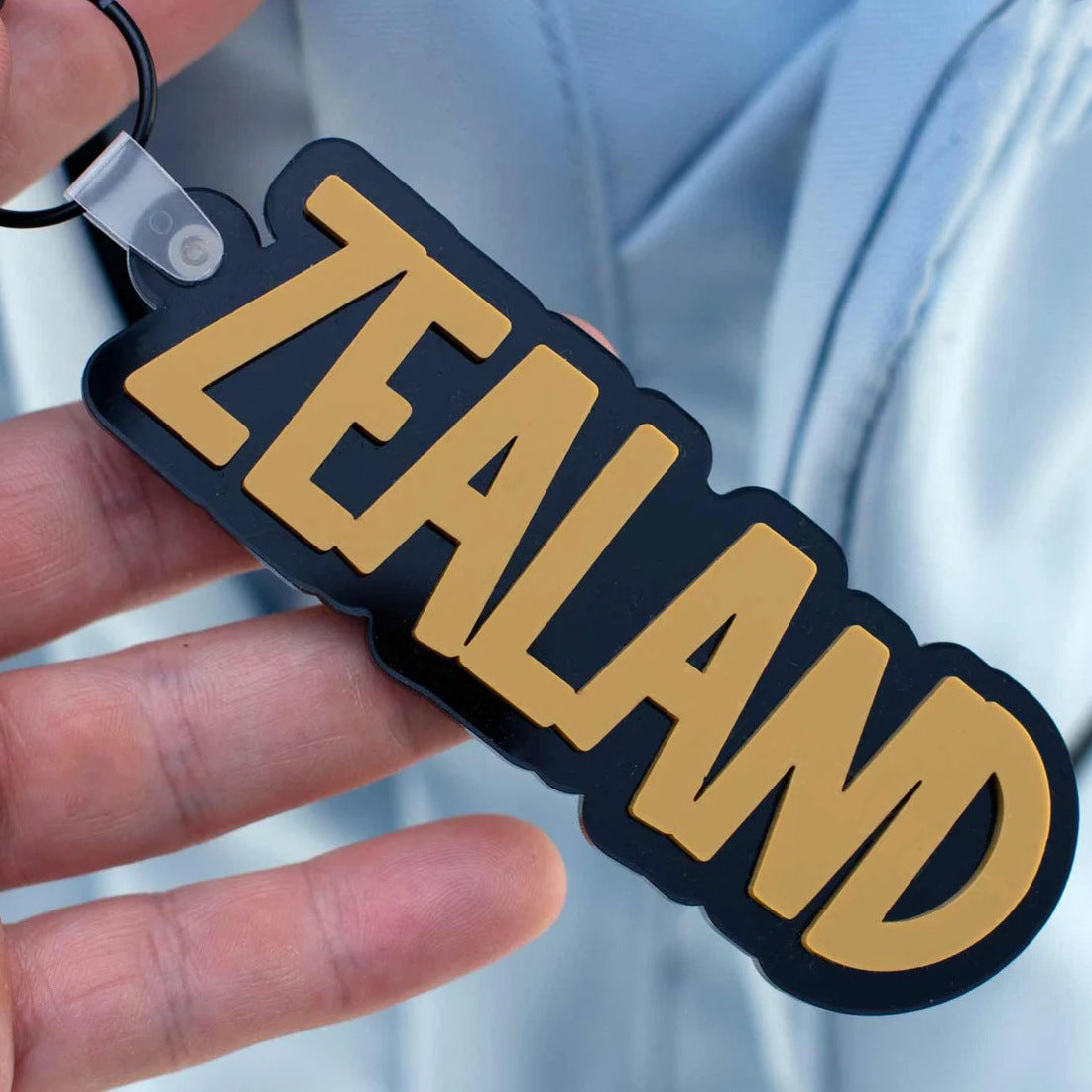 Custom Acrylic Keychain– Für Taschen&Schlüssel – Personalisierter Schlüsselanhänger Gelb | Pädagogisches Holzspielzeug von Mein Kleines Baby