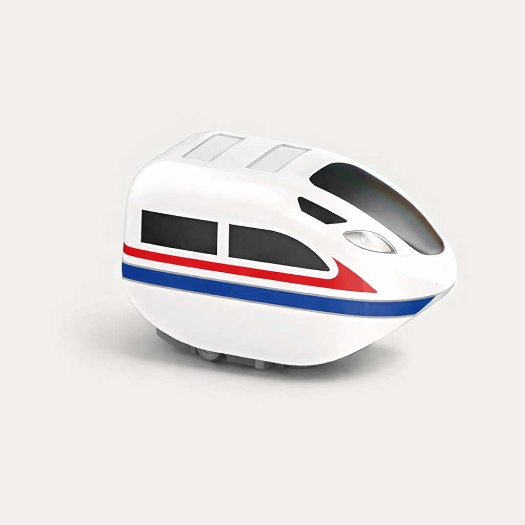 DIY Cube Track– Kreativ&Aktiv– Kreative DIY-Eisenbahnbahn Loser Zug | Pädagogisches Holzspielzeug von Mein Kleines Baby