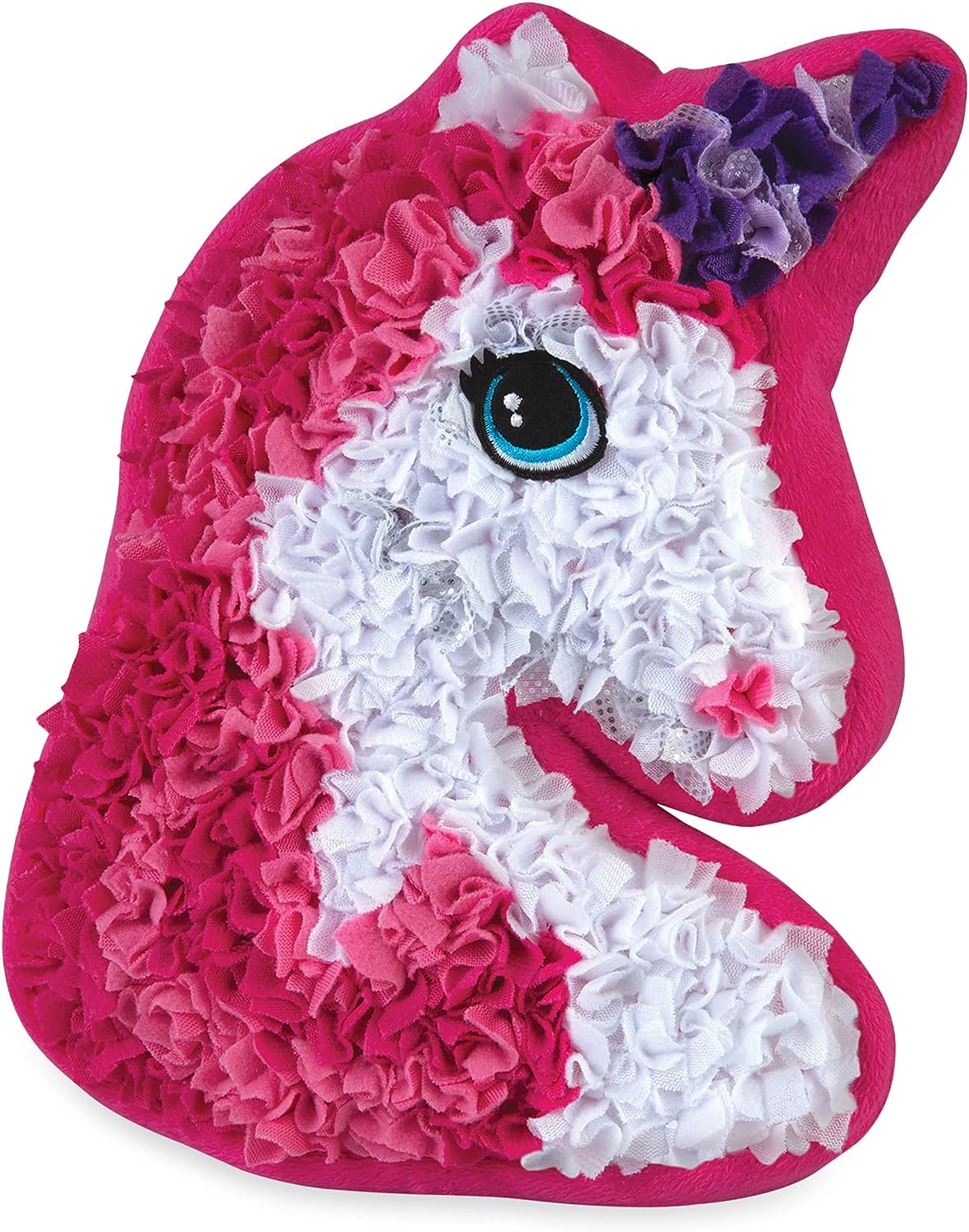 DIY Pillow™ - Flauschiger Spaß - Plüsch-Einhorn-Kissen | Pädagogisches Holzspielzeug von Mein Kleines Baby