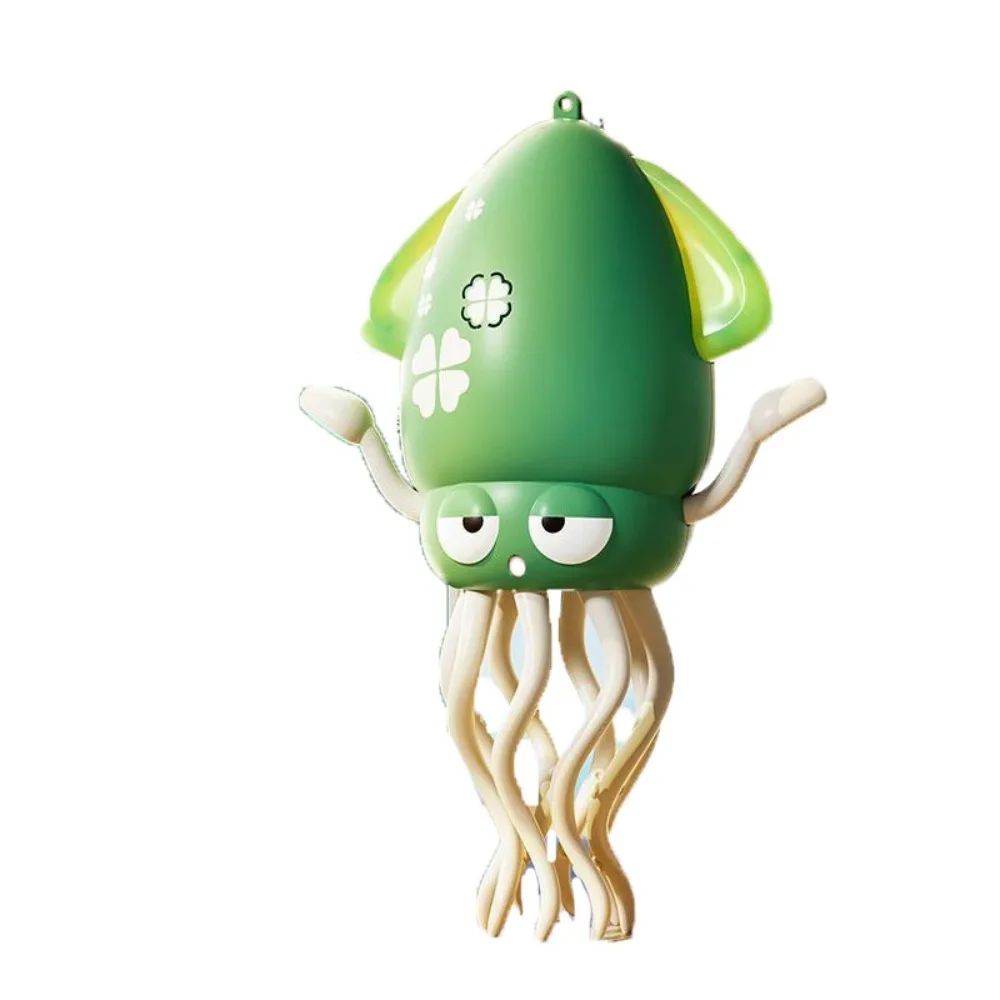 Dancing Octopus™ – Aufladen&Spielen - Tanz-Oktopus-Licht Grün | Pädagogisches Holzspielzeug von Mein Kleines Baby