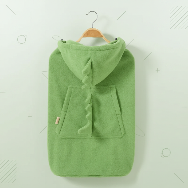 Dinosaur Baby Carrier Cover – Warm & Komfort – Dino-Babydecke Grün | Pädagogisches Holzspielzeug Dinosaur Baby Carrier Cover – Warm & Komfort – Dino-Babydecke Grün | Pädagogisches Holzspielzeug von Mein Kleines Baby