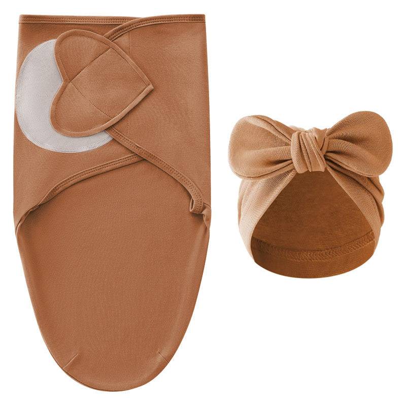 DreamNest– Ruhe&Komfort– Luxuriöses Wickeltuch mit Mütze Braun | Pädagogisches Holzspielzeug DreamNest– Ruhe&Komfort– Luxuriöses Wickeltuch mit Mütze Braun | Pädagogisches Holzspielzeug von Mein Kleines Baby