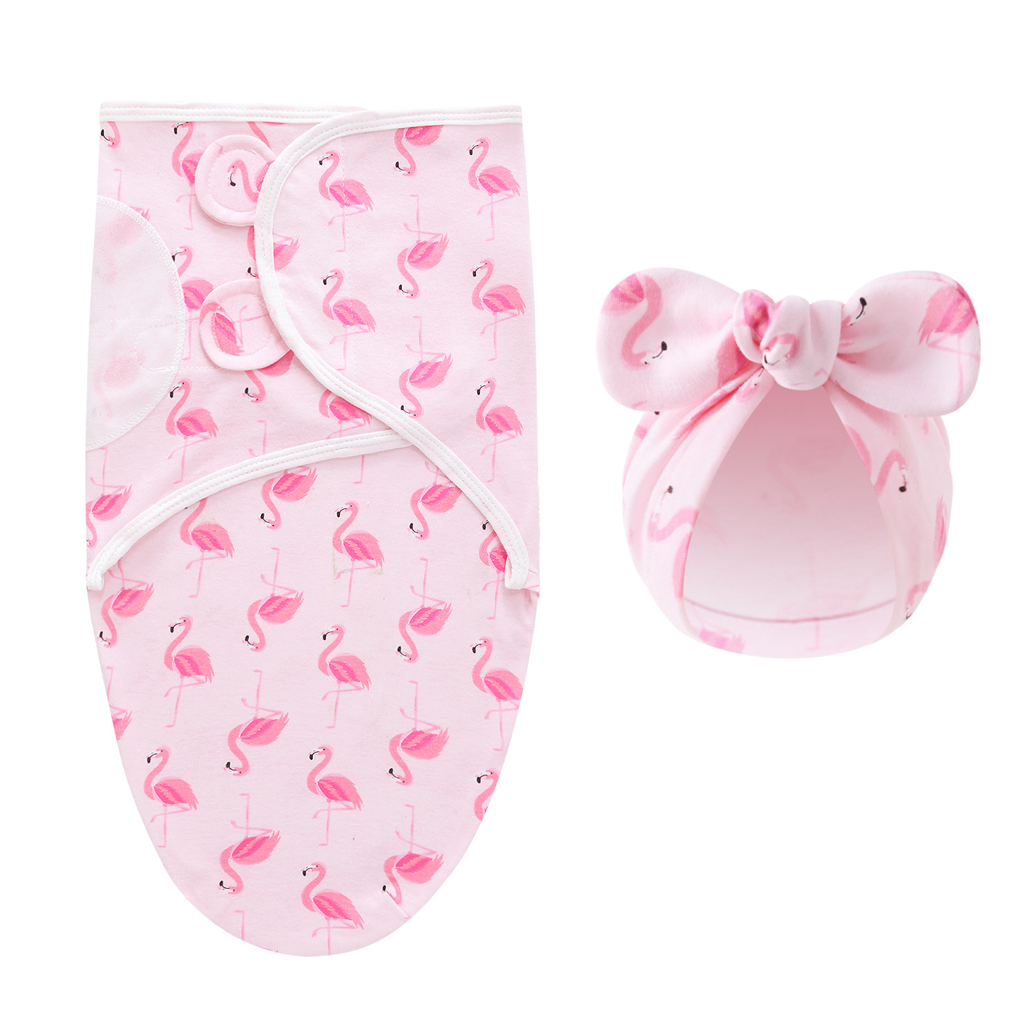 DreamNest– Ruhe&Komfort– Luxuriöses Wickeltuch mit Mütze Flamingo | Pädagogisches Holzspielzeug DreamNest– Ruhe&Komfort– Luxuriöses Wickeltuch mit Mütze Flamingo | Pädagogisches Holzspielzeug von Mein Kleines Baby