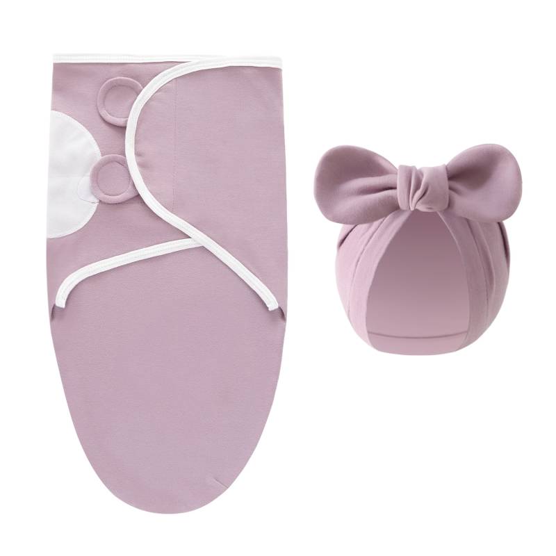DreamNest– Ruhe&Komfort– Luxuriöses Wickeltuch mit Mütze Lavendel | Pädagogisches Holzspielzeug DreamNest– Ruhe&Komfort– Luxuriöses Wickeltuch mit Mütze Lavendel | Pädagogisches Holzspielzeug von Mein Kleines Baby