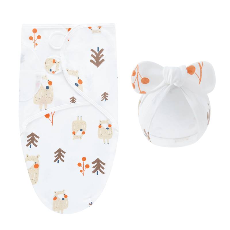 DreamNest– Ruhe&Komfort– Luxuriöses Wickeltuch mit Mütze Waldfreunde | Pädagogisches Holzspielzeug DreamNest– Ruhe&Komfort– Luxuriöses Wickeltuch mit Mütze Waldfreunde | Pädagogisches Holzspielzeug von Mein Kleines Baby
