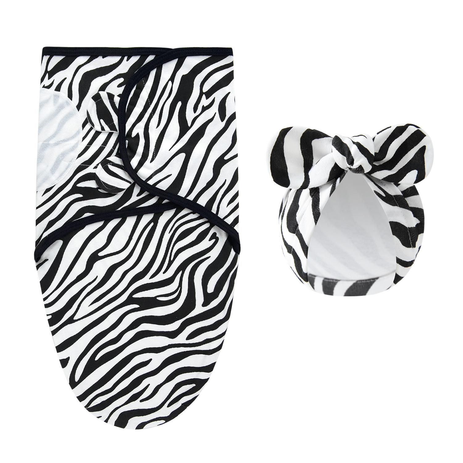 DreamNest– Ruhe&Komfort– Luxuriöses Wickeltuch mit Mütze Zebra | Pädagogisches Holzspielzeug DreamNest– Ruhe&Komfort– Luxuriöses Wickeltuch mit Mütze Zebra | Pädagogisches Holzspielzeug von Mein Kleines Baby