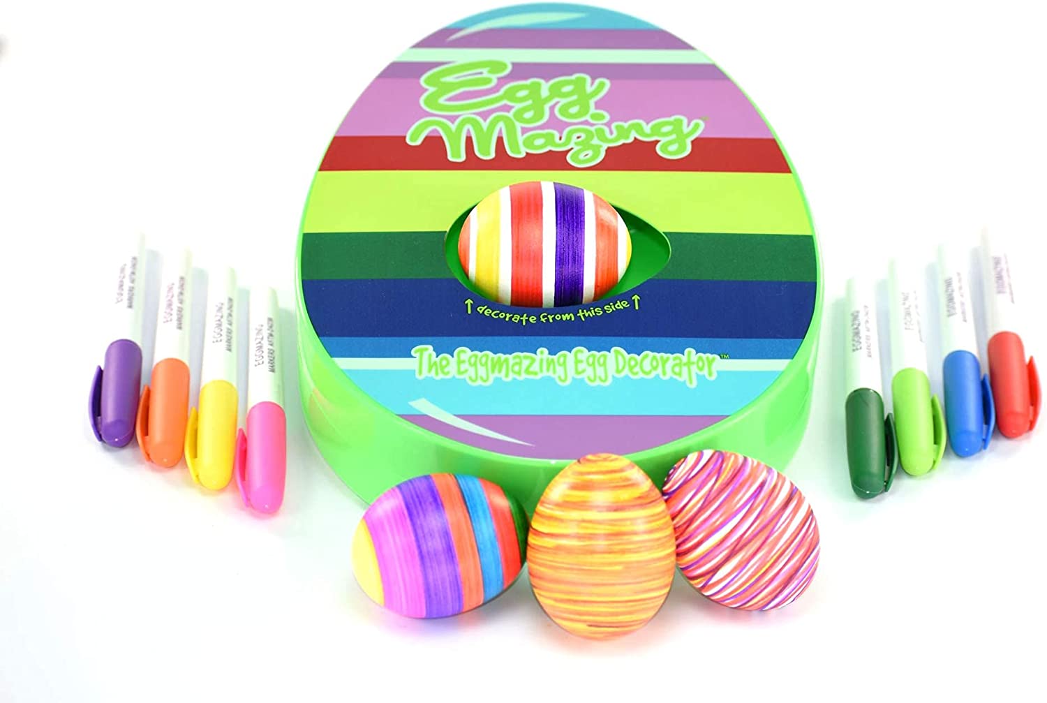 EasterEgg Decoration Kit™ - Dekorieren Sie Ihr eigenes Osterei - Osterei-Dekorations Set | Pädagogisches Holzspielzeug von Mein Kleines Baby