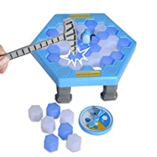 Falling Penguin™ - Ein toller Eisbrecher - Familienspiel Klein | Pädagogisches Holzspielzeug von Mein Kleines Baby