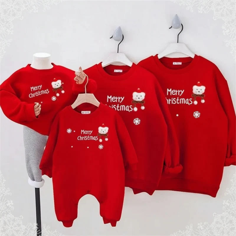 FamXmas– Weihnachts-Strampler&Pullover für die ganze Familie Rot / 3XL - Pullover | Pädagogisches Holzspielzeug FamXmas– Weihnachts-Strampler&Pullover für die ganze Familie Rot / 3XL - Pullover | Pädagogisches Holzspielzeug von Mein Kleines Baby