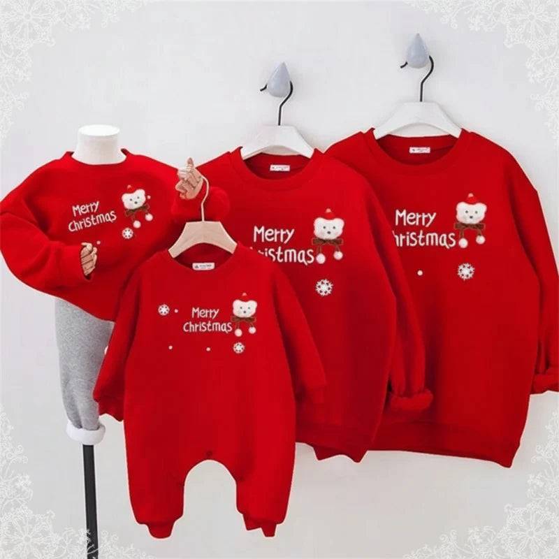 FamXmas– Weihnachts-Strampler&Pullover für die ganze Familie Rot / 3XL - Pullover | Pädagogisches Holzspielzeug FamXmas– Weihnachts-Strampler&Pullover für die ganze Familie Rot / 3XL - Pullover | Pädagogisches Holzspielzeug von Mein Kleines Baby