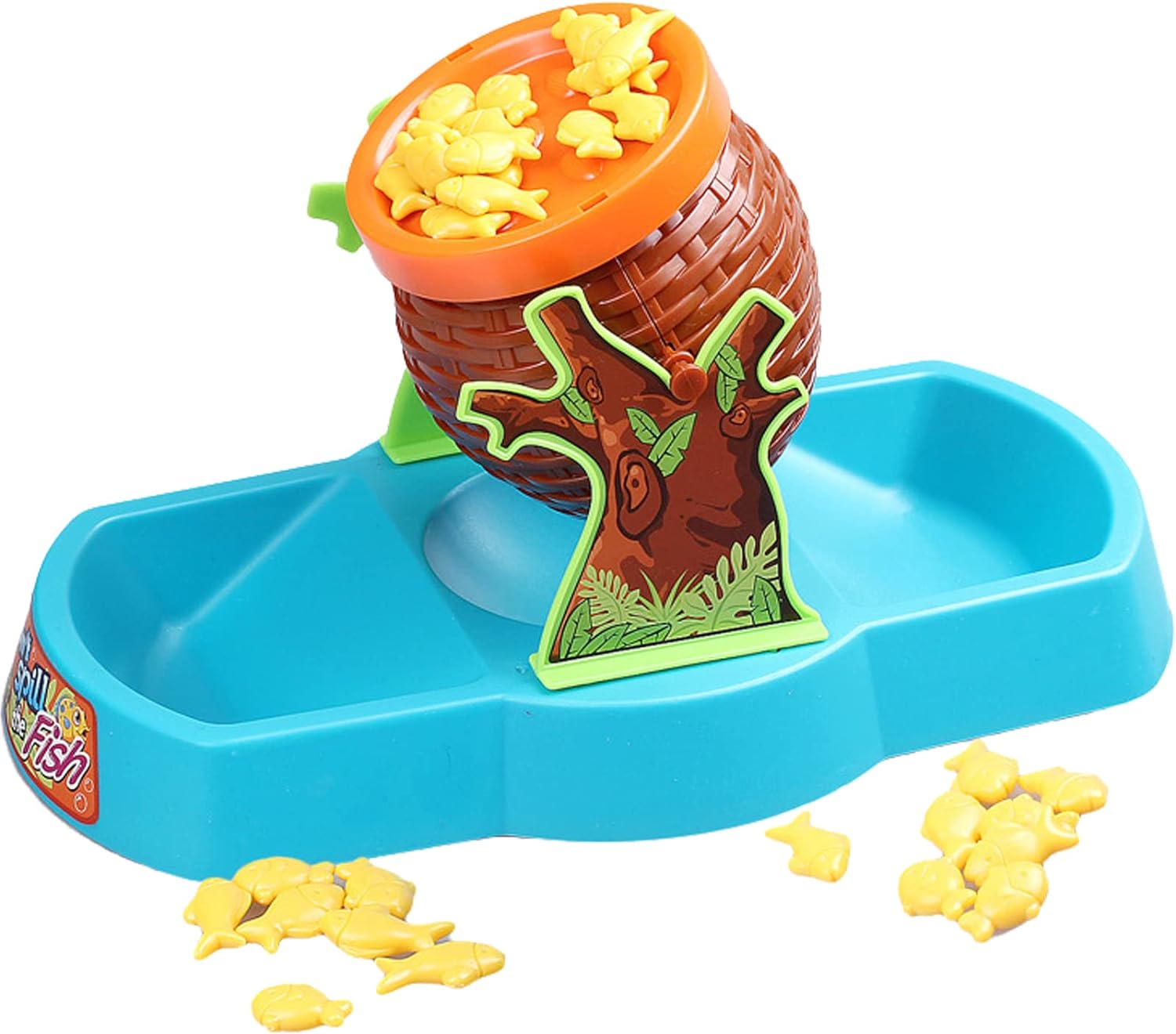 Fish Basket Game™ - Ein Meer voller Spaß - Familienspiel | Pädagogisches Holzspielzeug von Mein Kleines Baby