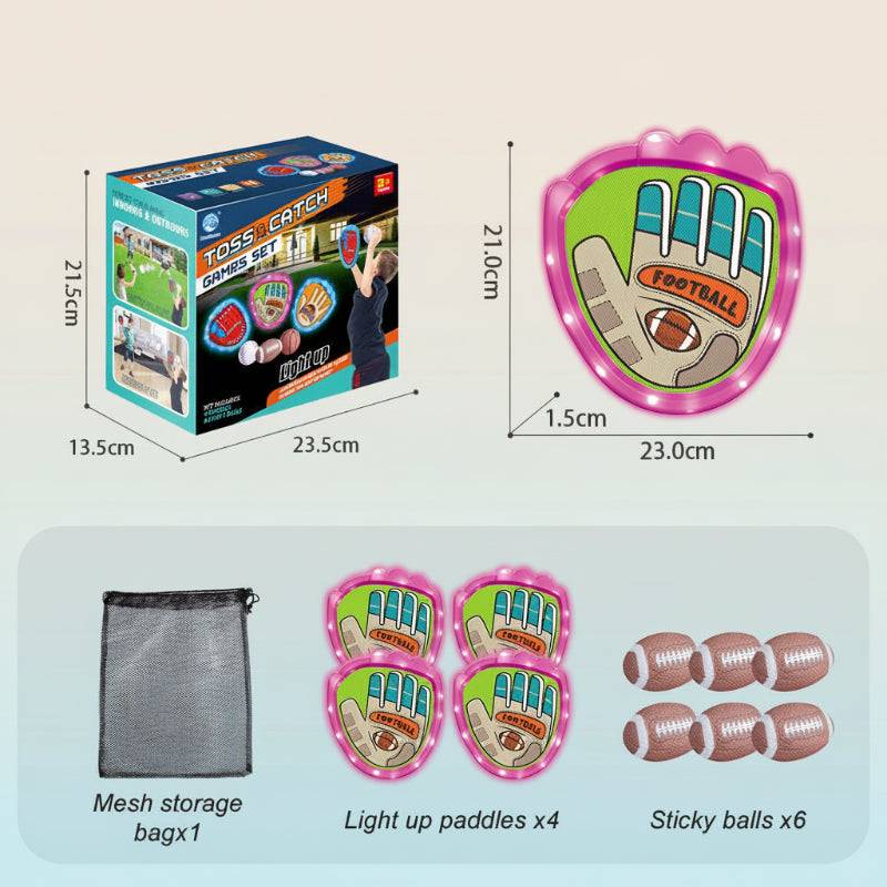 FlexiCatch– Weich&verspielt– Sticky Sportbälle Rugby / Rosa / 6 | Pädagogisches Holzspielzeug FlexiCatch– Weich&verspielt– Sticky Sportbälle Rugby / Rosa / 6 | Pädagogisches Holzspielzeug von Mein Kleines Baby