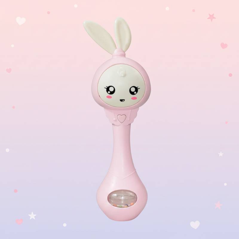 Fun Animal Rattle – Fröhlich & lehrreich – Baby-Rassel Rosa | Pädagogisches Holzspielzeug Fun Animal Rattle – Fröhlich & lehrreich – Baby-Rassel Rosa | Pädagogisches Holzspielzeug von Mein Kleines Baby