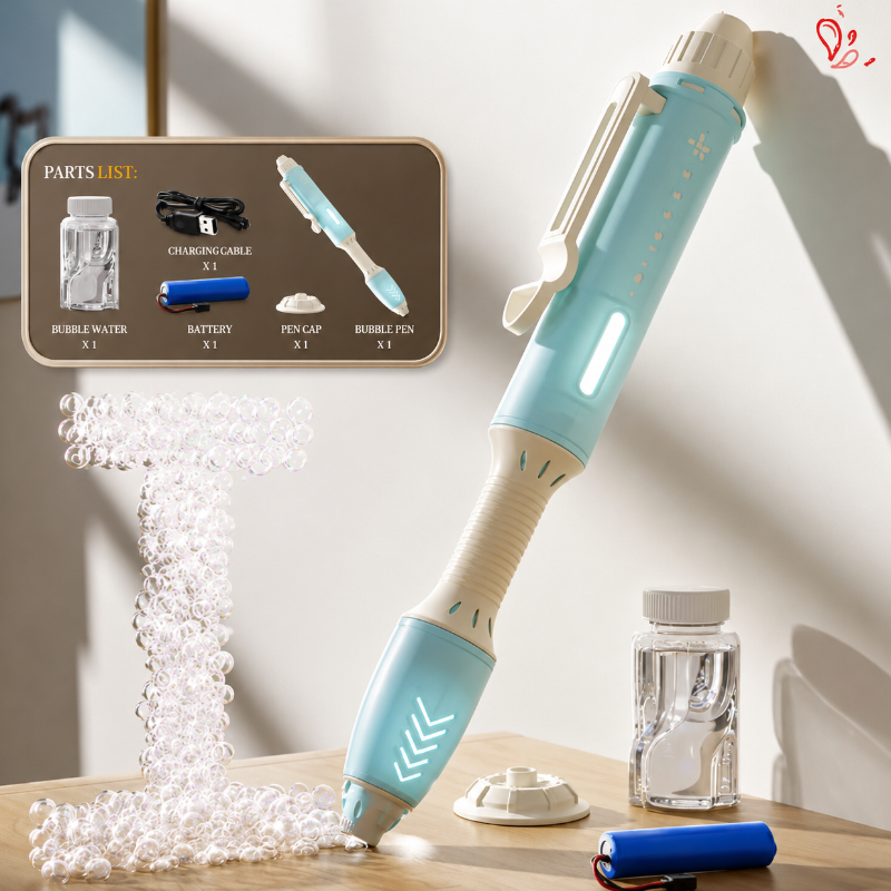 Fun Bubble Maker Pen – Legende & lærerigt – Boblepen Blå | Pädagogisches Holzspielzeug Fun Bubble Maker Pen – Legende & lærerigt – Boblepen Blå | Pädagogisches Holzspielzeug von Mein Kleines Baby