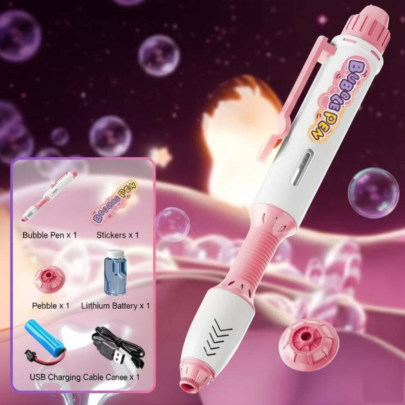 Fun Bubble Maker Pen – Legende & lærerigt – Boblepen Rosa | Pädagogisches Holzspielzeug Fun Bubble Maker Pen – Legende & lærerigt – Boblepen Rosa | Pädagogisches Holzspielzeug von Mein Kleines Baby