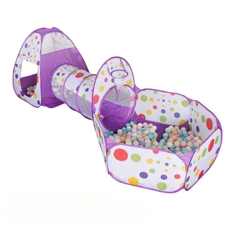 Fun Fort - Werfen&Schreien - Spielzelt für Kinder Lila | Pädagogisches Holzspielzeug Fun Fort - Werfen&Schreien - Spielzelt für Kinder Lila | Pädagogisches Holzspielzeug von Mein Kleines Baby