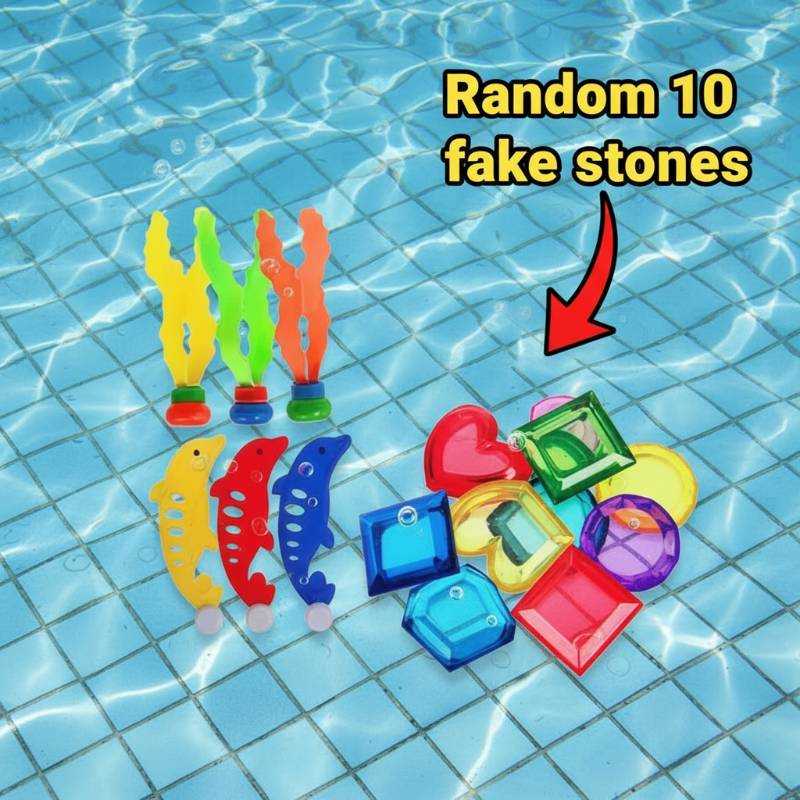 FunDive – Wasserspaß & Lernspielzeug – Schwimmbad-Spielzeug-Tauchset Set | Pädagogisches Holzspielzeug FunDive – Wasserspaß & Lernspielzeug – Schwimmbad-Spielzeug-Tauchset Set | Pädagogisches Holzspielzeug von Mein Kleines Baby
