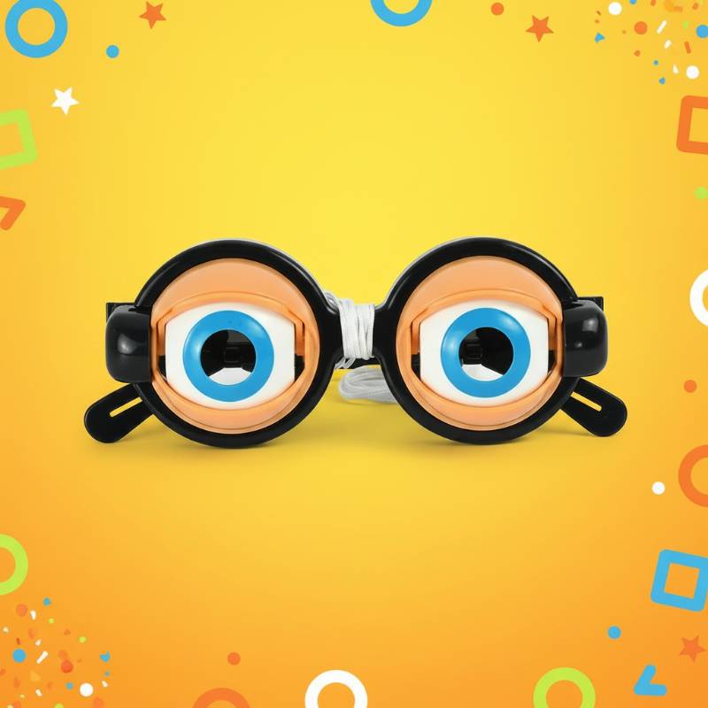 FunGoggles – Lustig & interaktiv – Spielzeugbrille mit großen, blinzelnden Augen Schwarz | Pädagogisches Holzspielzeug FunGoggles – Lustig & interaktiv – Spielzeugbrille mit großen, blinzelnden Augen Schwarz | Pädagogisches Holzspielzeug von Mein Kleines Baby