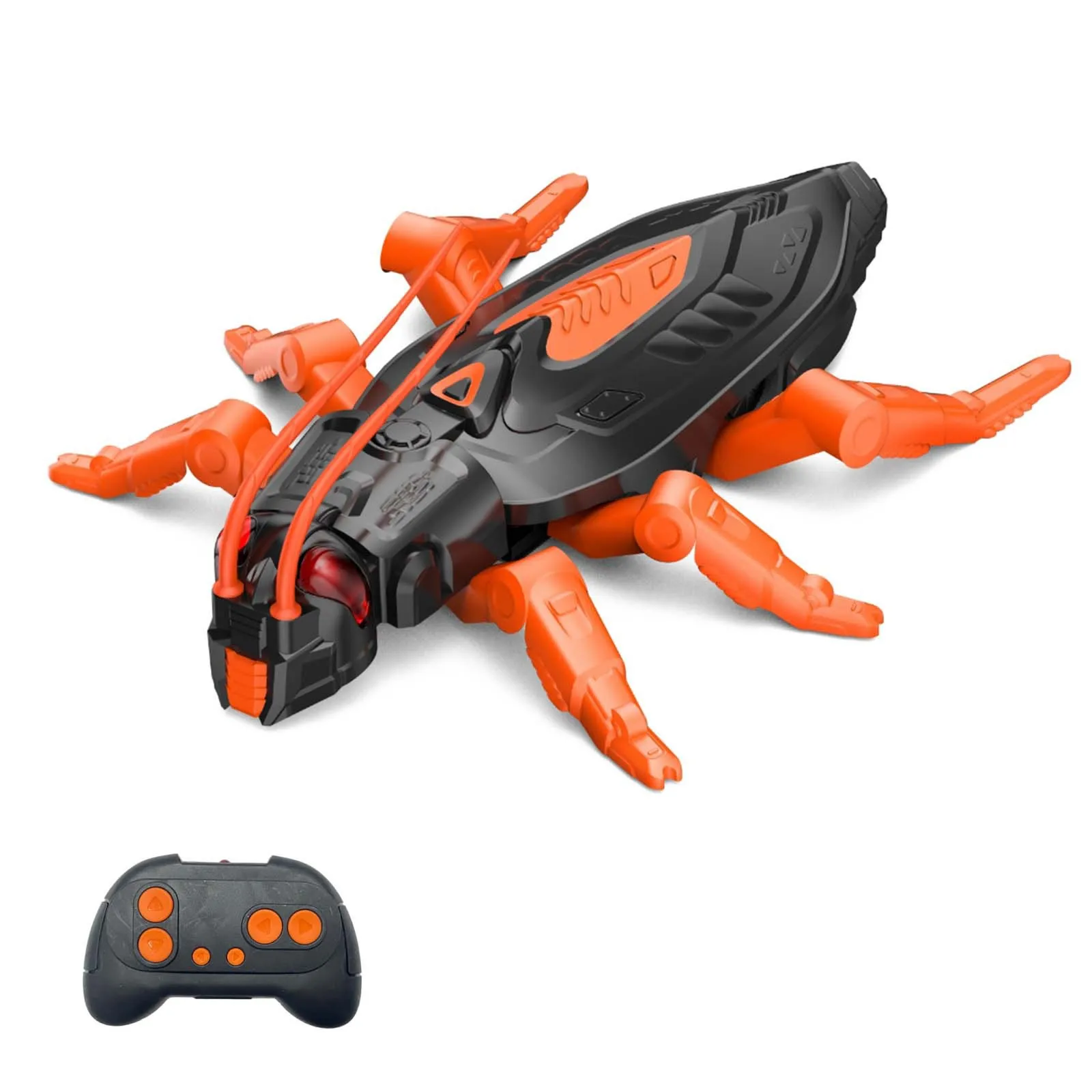 GeckoClimber– Cool&Spannend– Chamäleon-Roboter Orange | Pädagogisches Holzspielzeug von Mein Kleines Baby