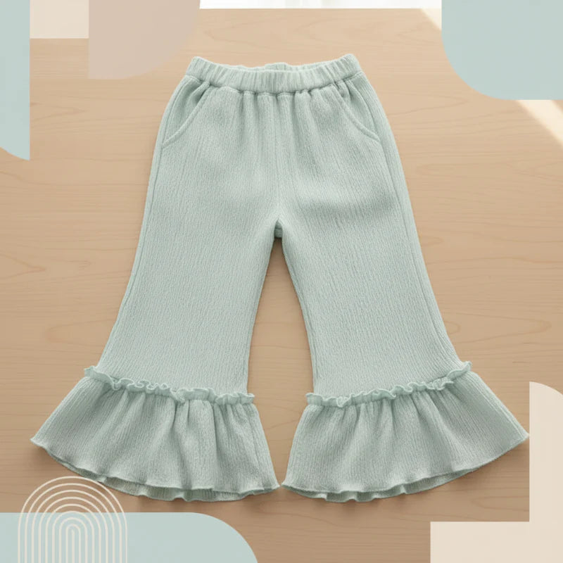 Girls Summer Outfit– Trendig und bequem – Sommer-Kinderbekleidungsset Hose / 110 (4-5 Jahre) | Pädagogisches Holzspielzeug von Mein Kleines Baby