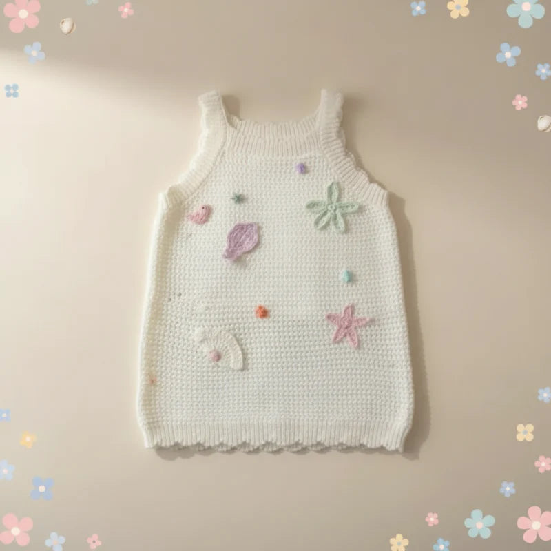 Girls Summer Outfit– Trendig und bequem – Sommer-Kinderbekleidungsset Oben / 80 (1-2 Jahre) | Pädagogisches Holzspielzeug von Mein Kleines Baby