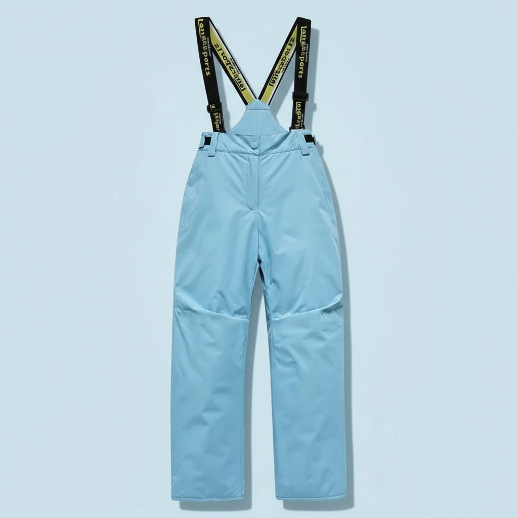 GlacierFit – Atmungsaktiv & schützend Wasserdicht – Skianzug mit Fleecefutter Blaue Hose / 140 (11–12 Jahre) | Pädagogisches Holzspielzeug von Mein Kleines Baby