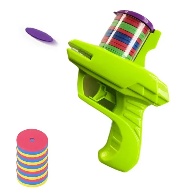 Gravity Play Gun™ - Kreativ und lustig - Spielzeugpistole für Kinder Grünes Gewehr | Pädagogisches Holzspielzeug von Mein Kleines Baby