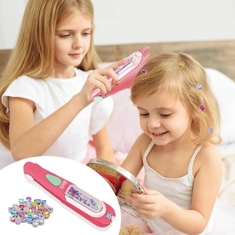 Hair Gem Creator™ - Tid til glitter! - Stempel til hårpynt | Pädagogisches Holzspielzeug von Mein Kleines Baby