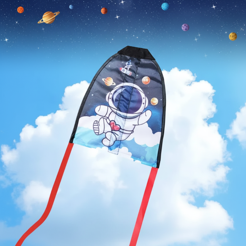 Handheld Kite – Outdoor & Aktiv – Kinderdrachen Astronaut | Pädagogisches Holzspielzeug Handheld Kite – Outdoor & Aktiv – Kinderdrachen Astronaut | Pädagogisches Holzspielzeug von Mein Kleines Baby