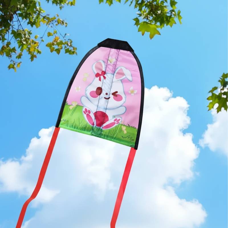 Handheld Kite – Outdoor & Aktiv – Kinderdrachen Kaninchen | Pädagogisches Holzspielzeug Handheld Kite – Outdoor & Aktiv – Kinderdrachen Kaninchen | Pädagogisches Holzspielzeug von Mein Kleines Baby