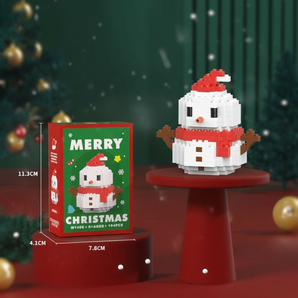 HolidayBlocks– Fröhlich&dekorativ– Weihnachts-Mini-Bausteine Snowman 1 | Pädagogisches Holzspielzeug HolidayBlocks– Fröhlich&dekorativ– Weihnachts-Mini-Bausteine Snowman 1 | Pädagogisches Holzspielzeug von Mein Kleines Baby
