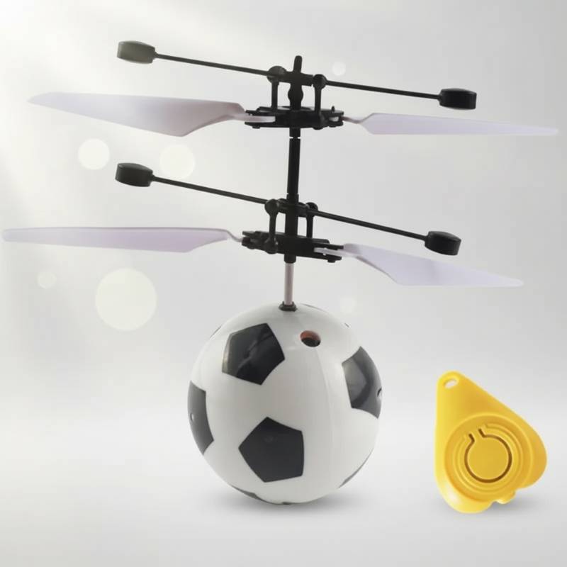 HoverFun – LED Licht & Bildung – Quadcopter-Drohne Fußball | Pädagogisches Holzspielzeug HoverFun – LED Licht & Bildung – Quadcopter-Drohne Fußball | Pädagogisches Holzspielzeug von Mein Kleines Baby