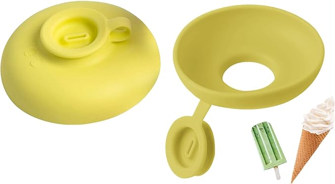 Ice Saver™ - ideel til fester - isholder i silikone til børn Gul | Pädagogisches Holzspielzeug von Mein Kleines Baby