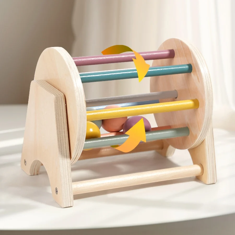 Infant Bell™ - Sanfte Klänge - Montessori-Musikinstrumente Roller Ballen | Pädagogisches Holzspielzeug von Mein Kleines Baby