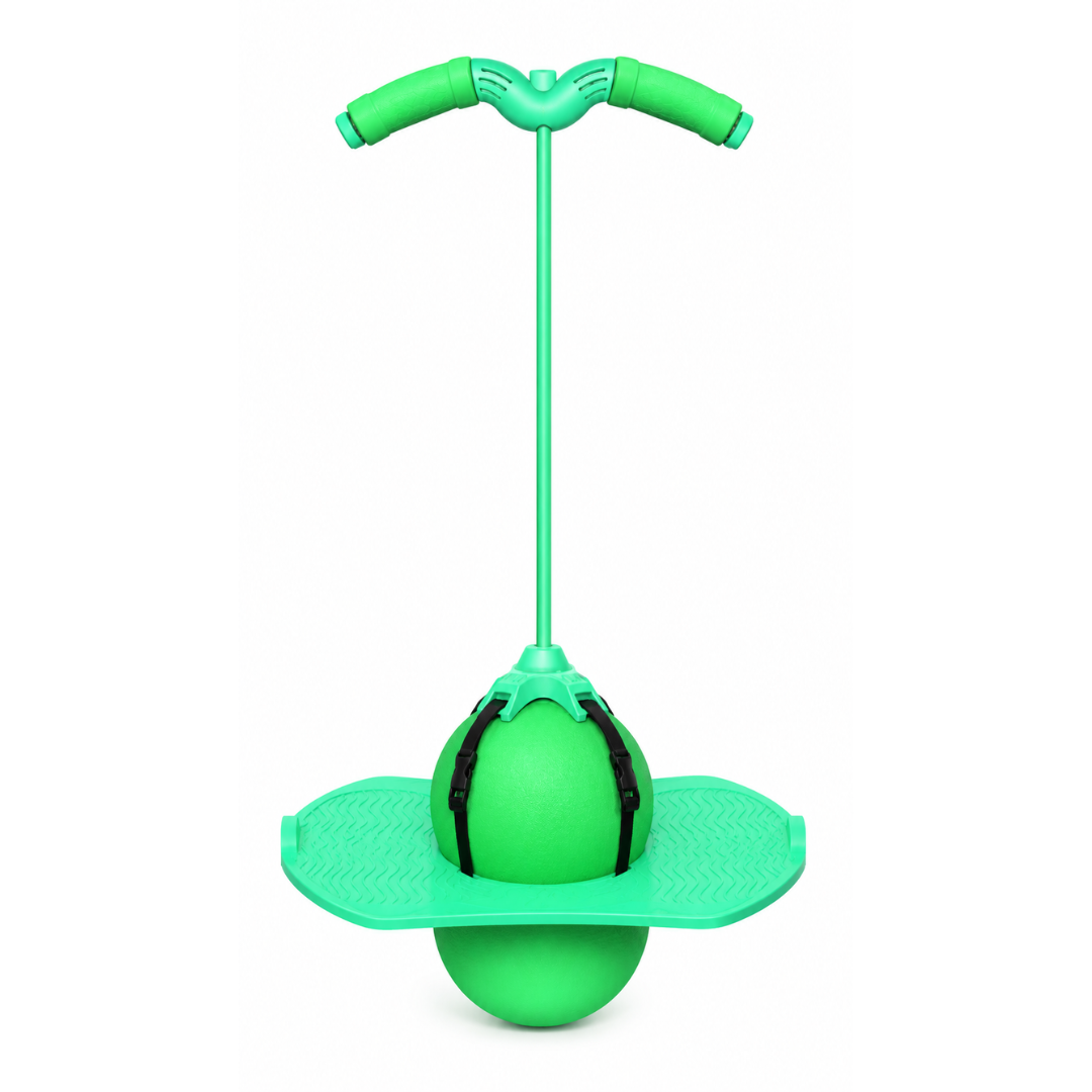 JumpJoy – Balance & Spaß – Balancierstange für Kinder Grün | Pädagogisches Holzspielzeug von Mein Kleines Baby