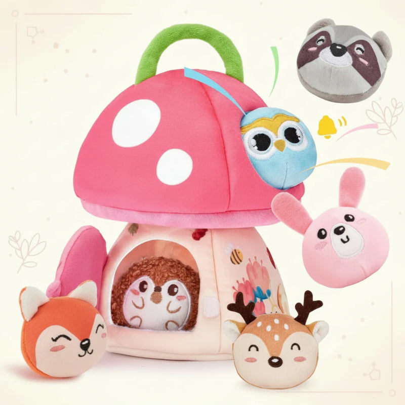 JungleHive– Spielen&Lernen– Sensorisches Kuscheltier im Wald Pilzhaus | Pädagogisches Holzspielzeug JungleHive– Spielen&Lernen– Sensorisches Kuscheltier im Wald Pilzhaus | Pädagogisches Holzspielzeug von Mein Kleines Baby