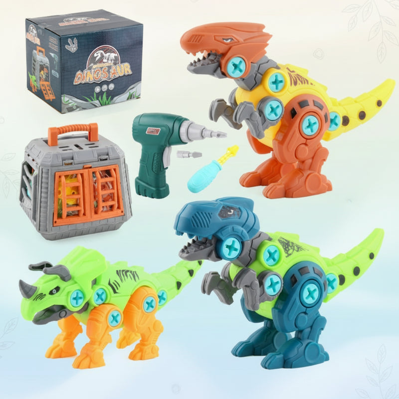 JurassicDrill– Cool&Verspielt– Dino-Bastelset Orange/Grün | Pädagogisches Holzspielzeug JurassicDrill– Cool&Verspielt– Dino-Bastelset Orange/Grün | Pädagogisches Holzspielzeug von Mein Kleines Baby