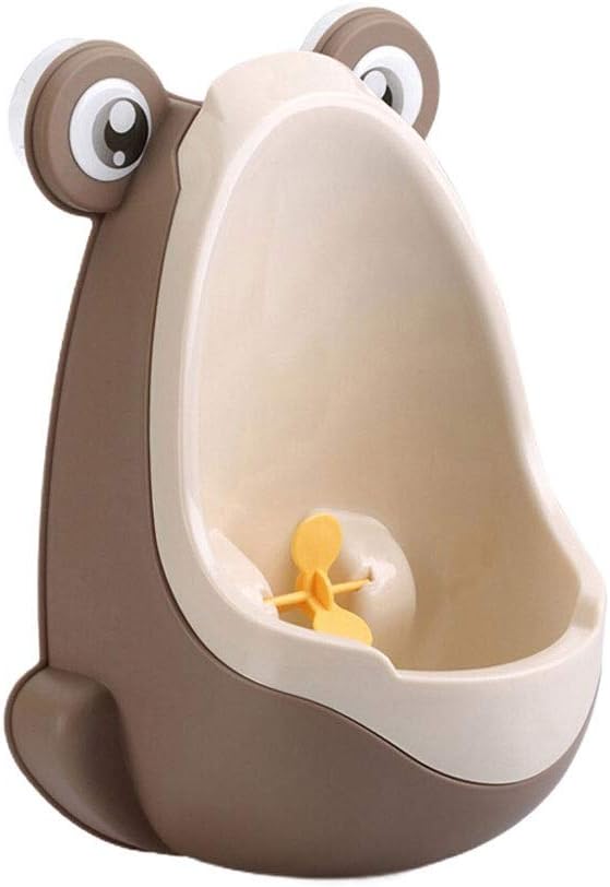 Kid Urinal™ - Pinkeln mit Vergnügen - Toilettentraining Braun | Pädagogisches Holzspielzeug von Mein Kleines Baby