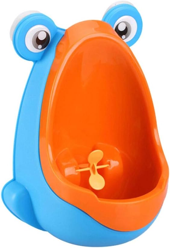 Kid Urinal™ - Pinkeln mit Vergnügen - Toilettentraining Orange | Pädagogisches Holzspielzeug von Mein Kleines Baby