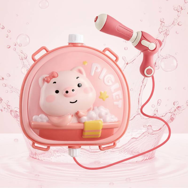 Kids Water Blaster – Verspielt & praktisch – Rucksack mit Wasserpistole Ferkel | Pädagogisches Holzspielzeug Kids Water Blaster – Verspielt & praktisch – Rucksack mit Wasserpistole Ferkel | Pädagogisches Holzspielzeug von Mein Kleines Baby