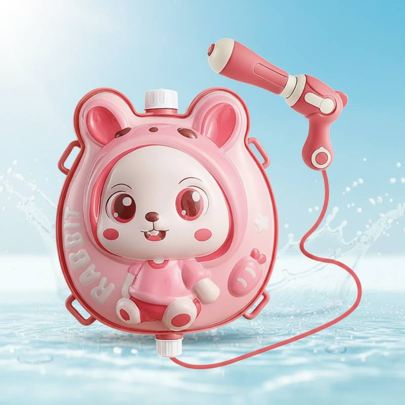 Kids Water Blaster – Verspielt & praktisch – Rucksack mit Wasserpistole Häschen | Pädagogisches Holzspielzeug Kids Water Blaster – Verspielt & praktisch – Rucksack mit Wasserpistole Häschen | Pädagogisches Holzspielzeug von Mein Kleines Baby