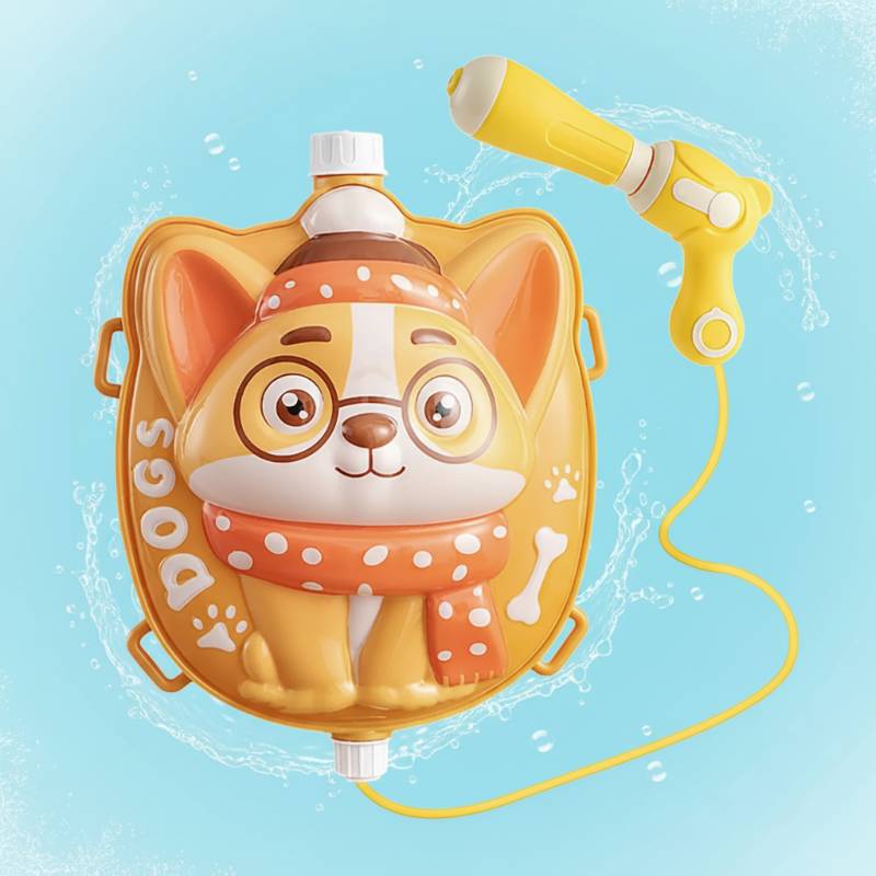 Kids Water Blaster – Verspielt & praktisch – Rucksack mit Wasserpistole Hund | Pädagogisches Holzspielzeug Kids Water Blaster – Verspielt & praktisch – Rucksack mit Wasserpistole Hund | Pädagogisches Holzspielzeug von Mein Kleines Baby