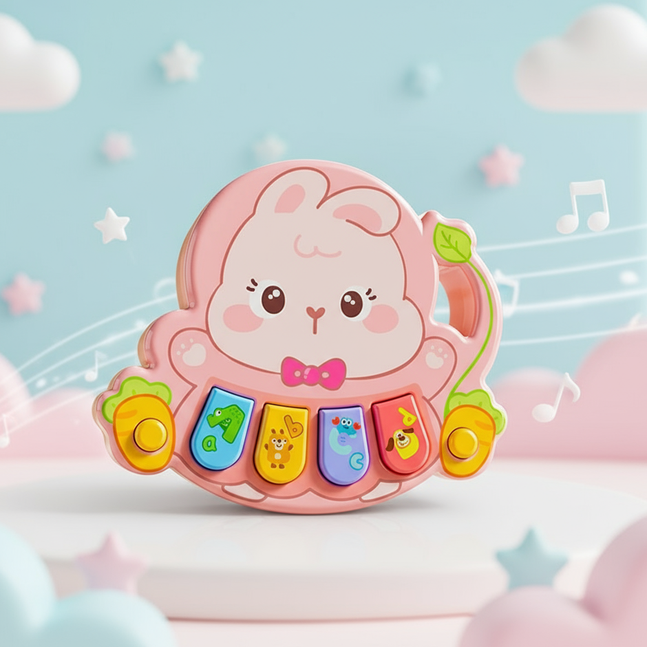 KinderKeys– Lernreich & spielerisch – Musikalisches Tierklavier Hase | Pädagogisches Holzspielzeug KinderKeys– Lernreich & spielerisch – Musikalisches Tierklavier Hase | Pädagogisches Holzspielzeug von Mein Kleines Baby
